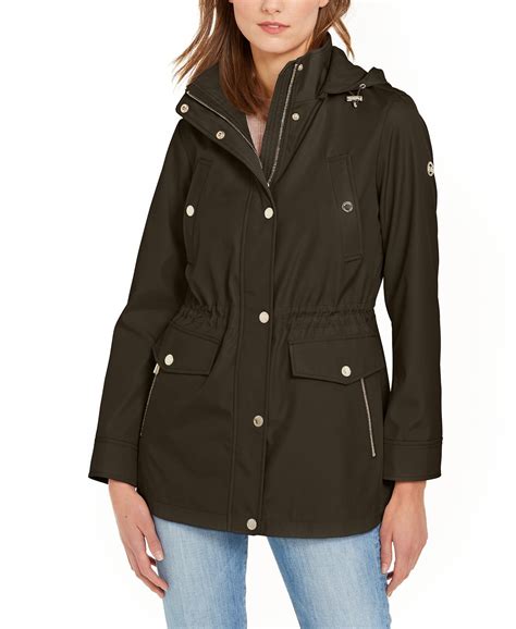 michael kors jacket for women|michael kors anorak jacket women.